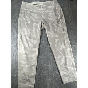 CALIA by Carrie Underwood Womens Camo Leggings Size XXL White/Gray Soft Run Yoga
